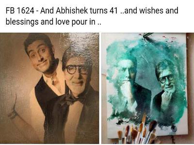 Big B gets nostalgic on Abhishek Bachchan turning 41