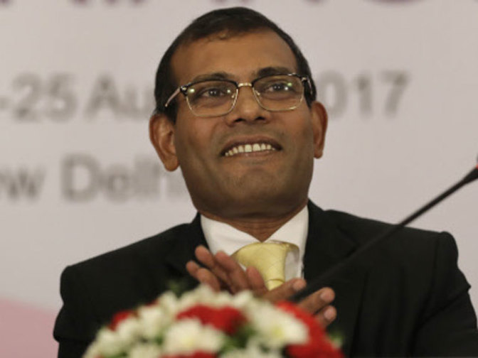 Maldives supports India in standoff with China: ex-president Mohamed Nasheed